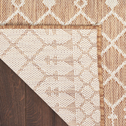 Nourison Home Positano Jute 5' x 7' Area Rug - Easy Clean, Non Shedding, Bed Room, Living Room, Dining Room, Kitchen (5' x 7')