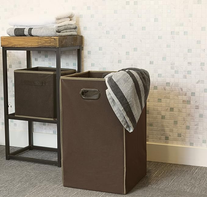 Simple Houseware Foldable Closet Laundry Hamper Basket