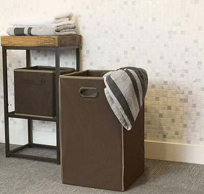 Simple Houseware Foldable Closet Laundry Hamper Basket