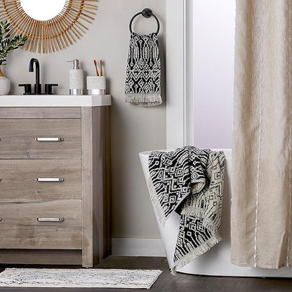 SKL Home Nador Jacquard Bath Towel