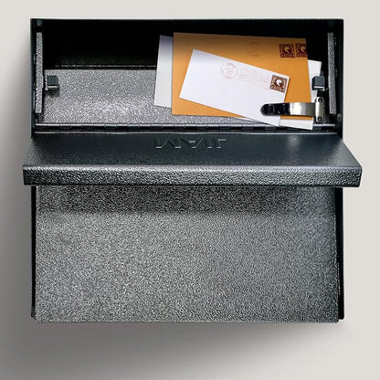 Mail Boss 7160 Metro Locking Security Wall Mount Mailbox, Galaxy