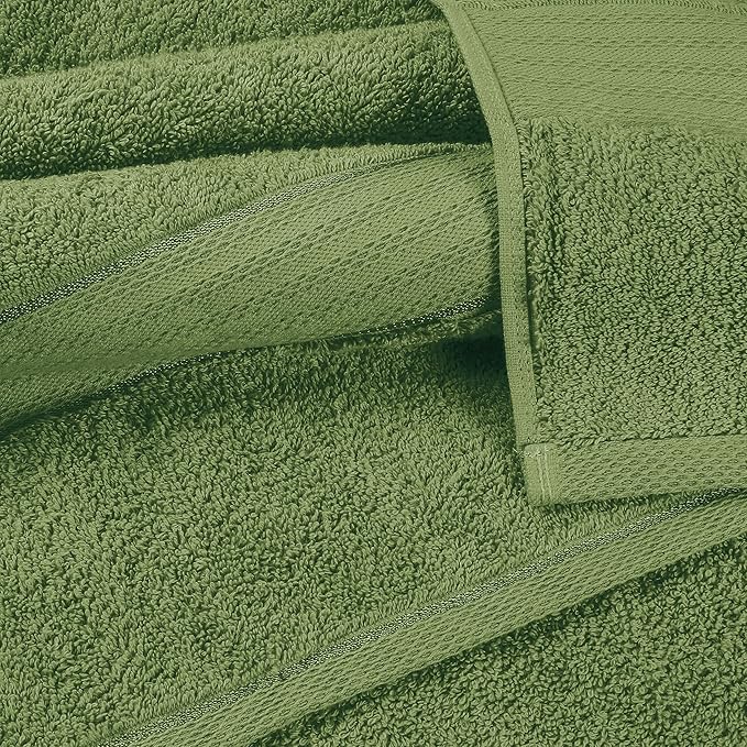 GLAMBURG 700 GSM Premium Cotton 2-Pack Oversized Extra Large Bath Sheet Set
