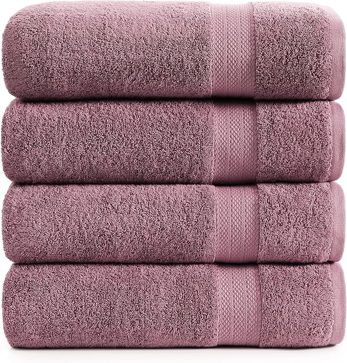 LANE LINEN Premium Bath Towels Set of 4