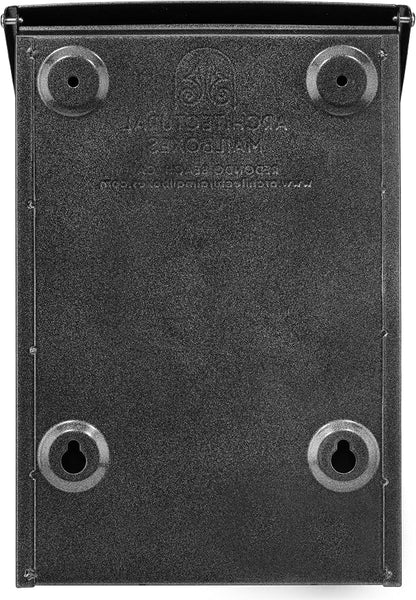 ARCHITECTURAL MAILBOXES 2681P Pewter Marina Wall Mount Mailbox, Small (Pack of 10)