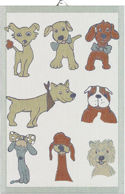 Ekelund - Dog Tea Towel 40 x 60 cm 100% Cotton